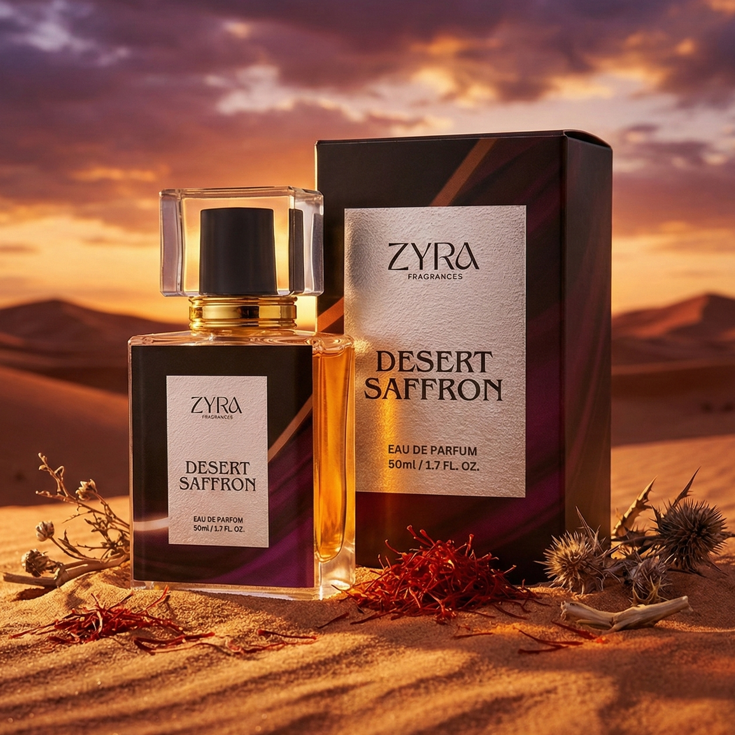 Desert Saffron Inspired By Imperial Valley